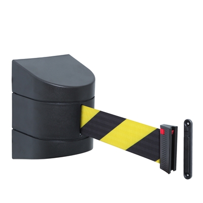 WallPro Väggkassett med 500 cm gul/svart band
