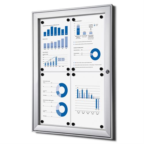 BoardPro whiteboard skyltskåp