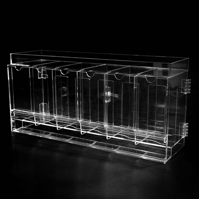 6-facks Akryl TCG Booster Pack Dispenser