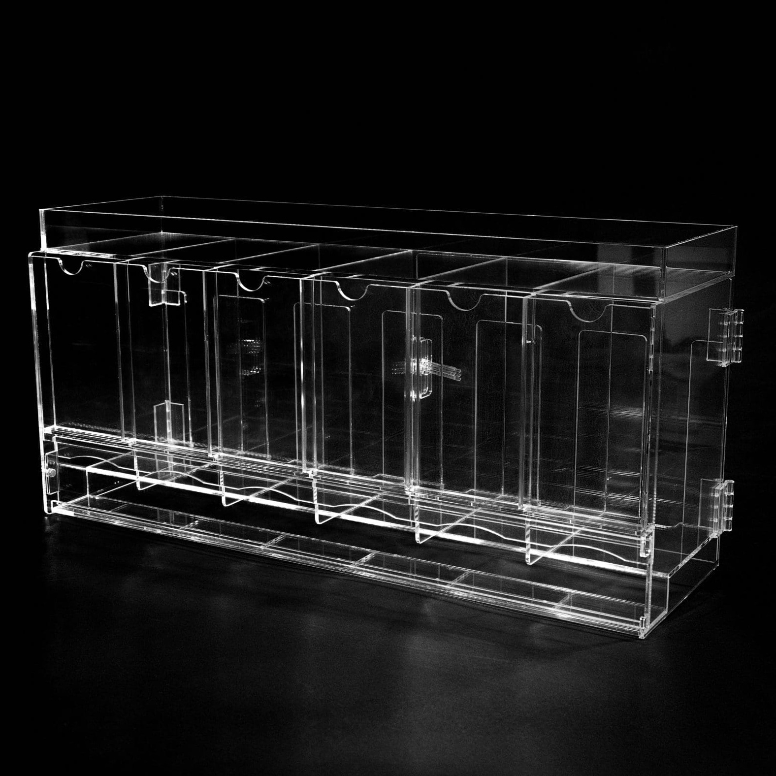 6-facks Akryl TCG Booster Pack Dispenser