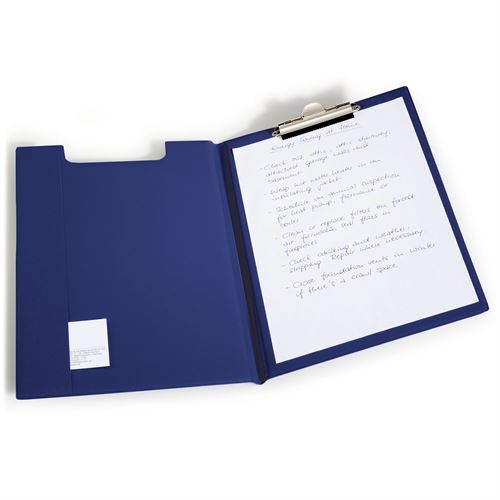 Durable A4 Skrivplatta med omslag - Blå