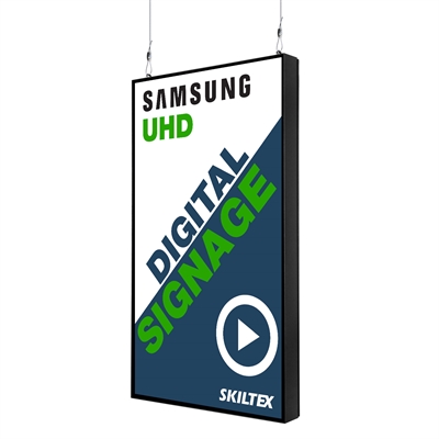 Smart-Line Wall - Digital Skylt för vägg / tak - Svart