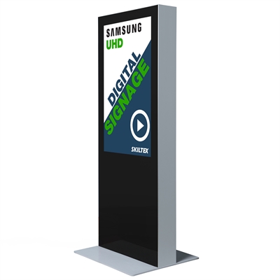 Dubbelsidig Digital Totem med 65" Display - Svart
