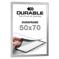 Självhäftande 50x70 cm Magnetram - Duraframe® Silver
