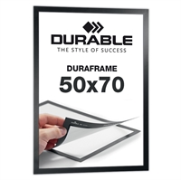 Självhäftande 50x70 cm Magnetram - Duraframe® Svart