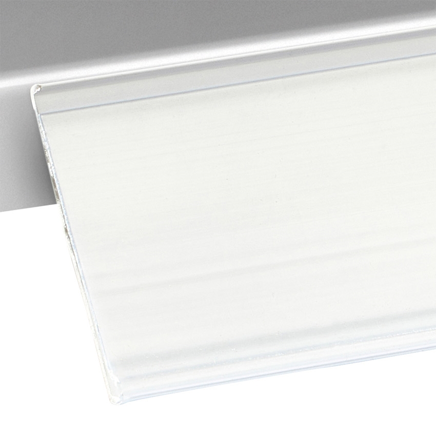 Hyllkantslist med tejp DBR 39 - 39 x 1000 mm - Vit
