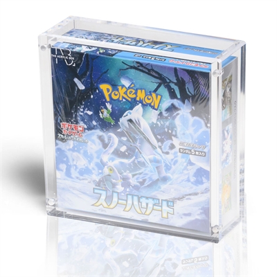 Japansk TCG Booster Box Akryl Displaylåda - Premium 6mm