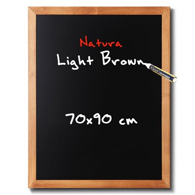 Natura Ljusbrun griffeltavla till vägg - 70x90 cm