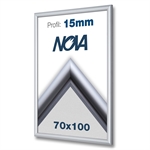 Nova snäppram med 15mm Profil - 70x100 cm