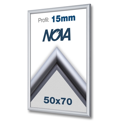 Nova snäppram med 15mm Profil - 50x70 cm