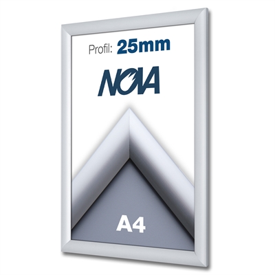 Nova Snäppramar med 25mm Profil - A4