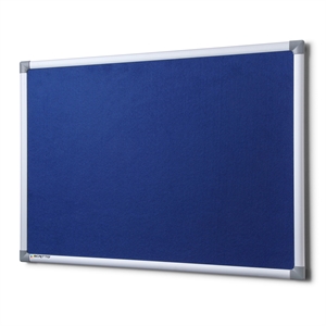 Anslagstavla blå filt - 90x60 cm