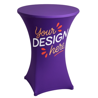 Överdrag till Ståbord Ø80 cm - Inkl. tryck