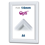 Vit A4 Opti Color Snäppram  - 14mm profil