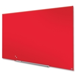 Nobo Widescreen 85" röd glastavla - 188x106 cm