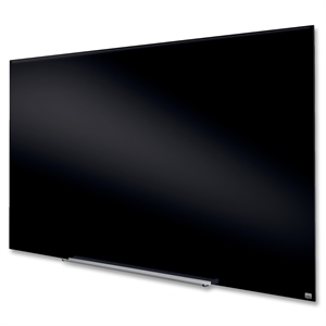 Nobo Widescreen 85" svart glastavla - 188x106 cm