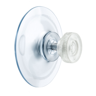 Sugkopp med plastmutter - 50 mm