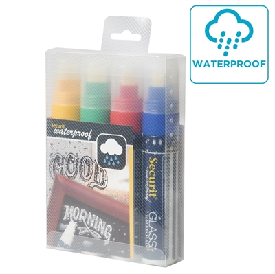 Waterproof griffelpennor 7-15mm - 4 Färger