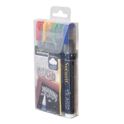 Waterproof pennor till griffeltavla 2-6mm - 4 Färger