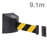 WallPro Väggkassett med 910 cm gul/svart band