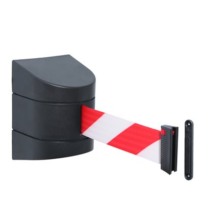 WallPro Väggkassett med 1000 cm rött/vitt band