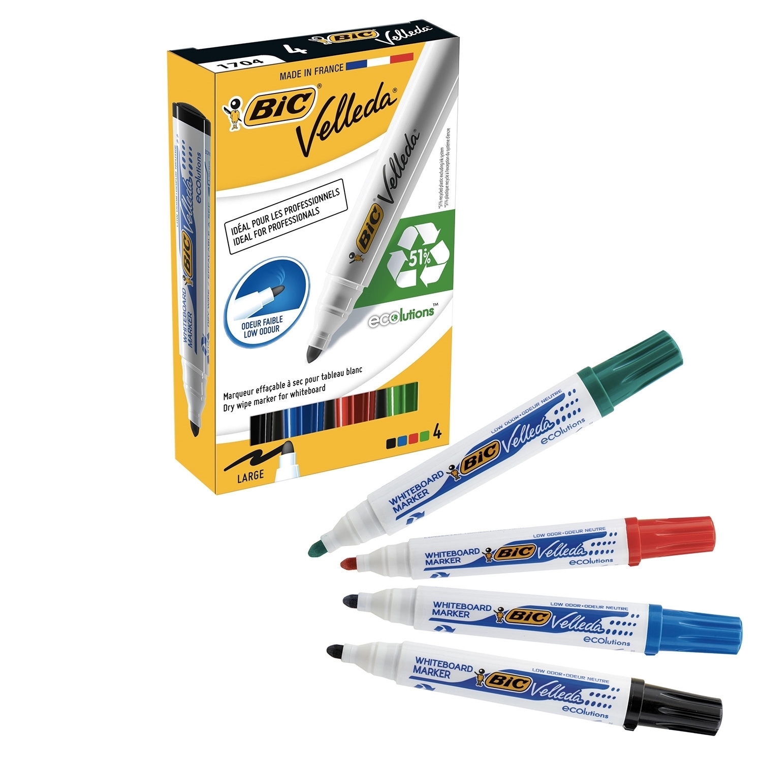 Whiteboard pennor 4pack Köp online hos Skiltex.se